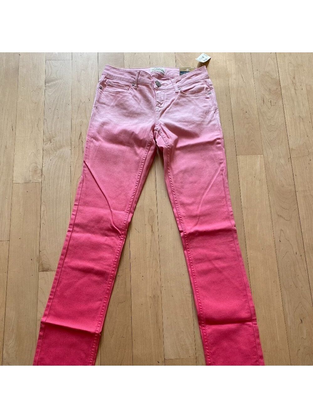 AEROPOSTALE Bnwt Pink Ombre "Bayla" Skinny Jeans